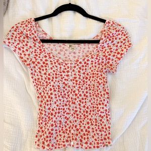 Billabong Floral Crop Top